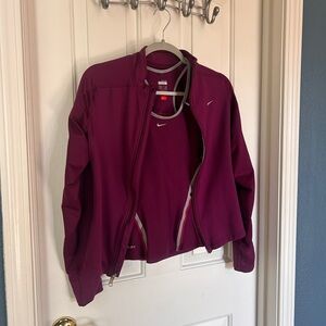 Nike Dry Fit Jacket & Tank, Sz S